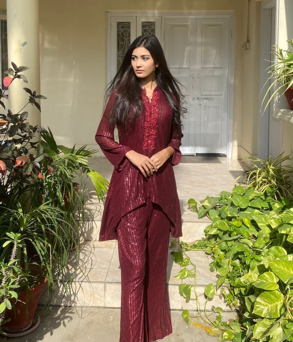 Kelaya in Maroon | Co-Ord Set